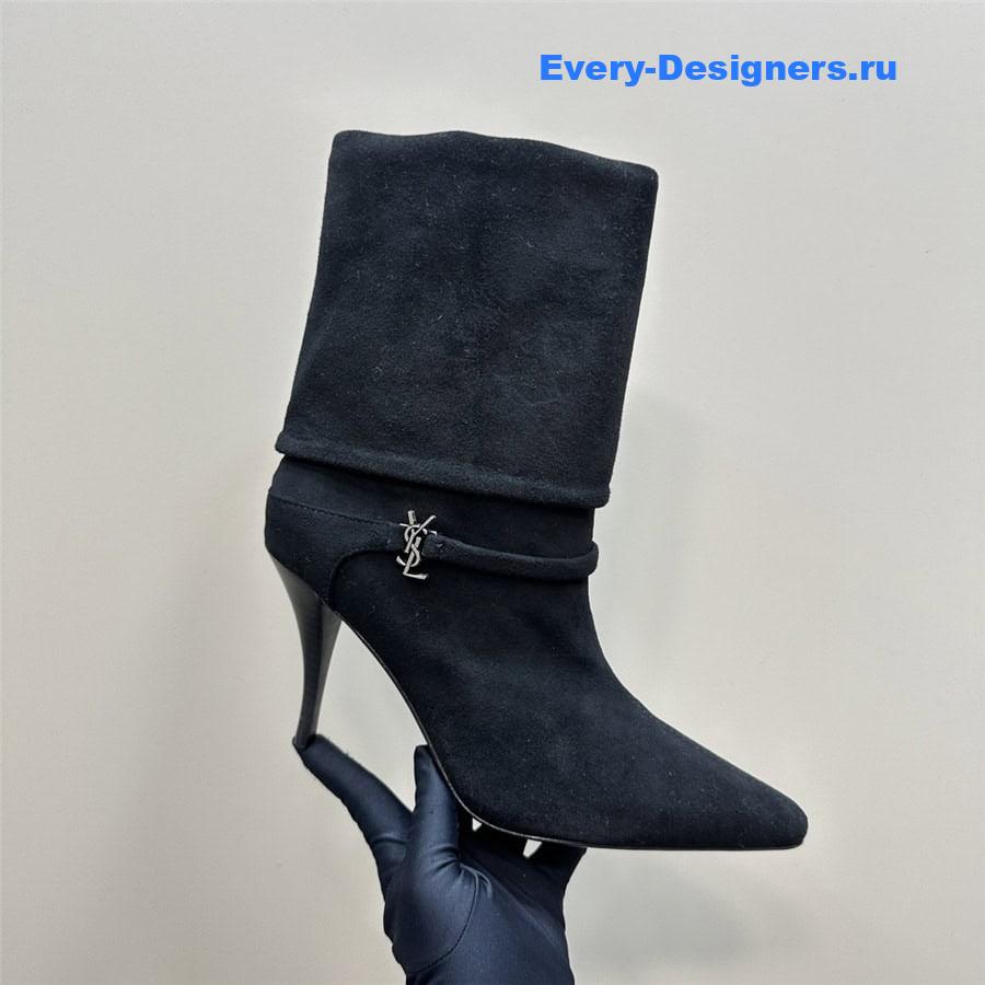 Y51 side zipper ankle boots