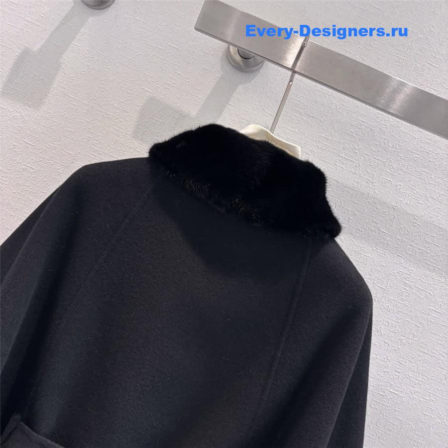 L0r0 P1ana mink cashmere cape