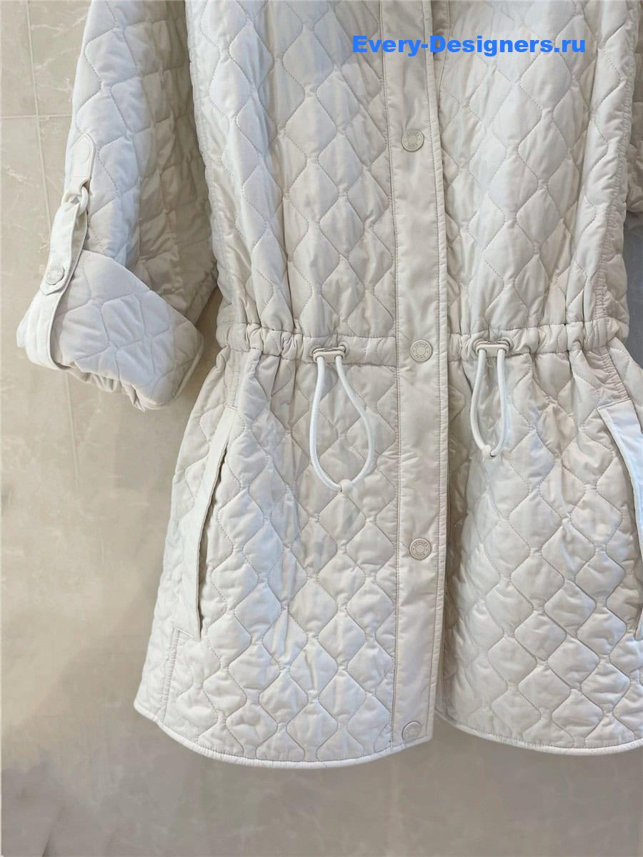 H**me5 waist-length cotton coat