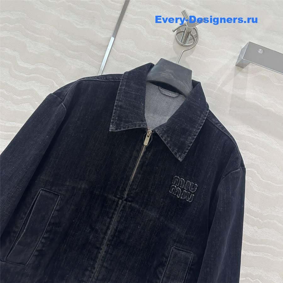 M1um1u denim jacket