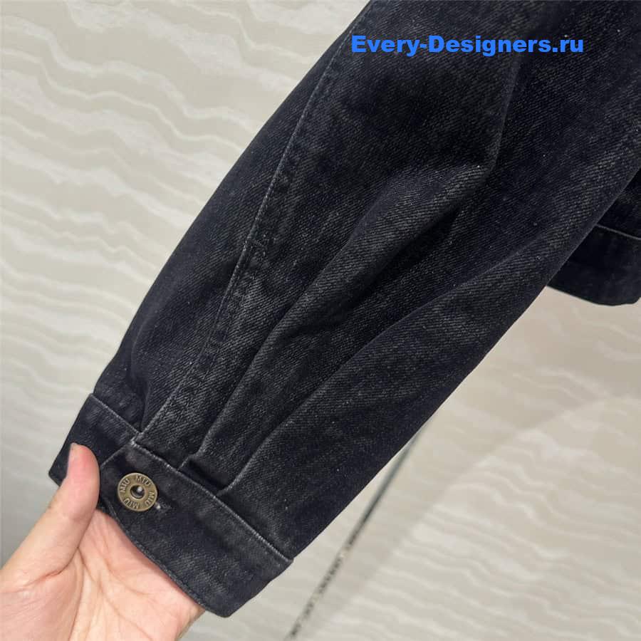 M1um1u denim jacket