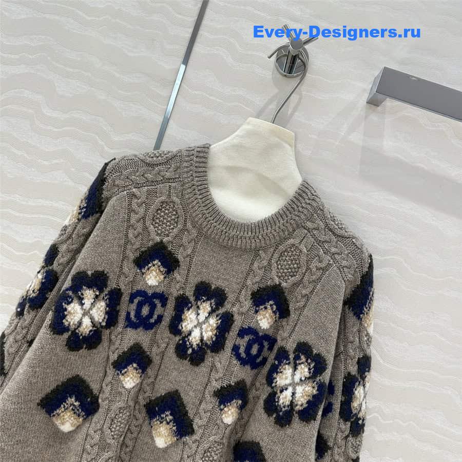 CC Ski Knit Sweater Grey
