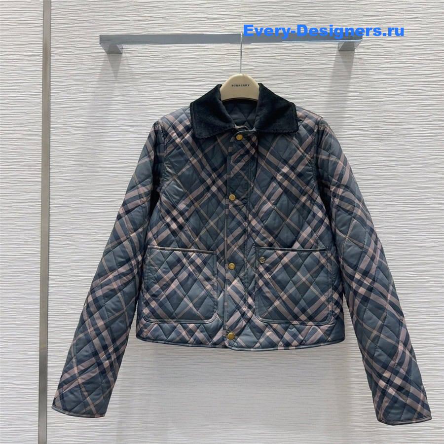 Bv*b*rry classic check jacket