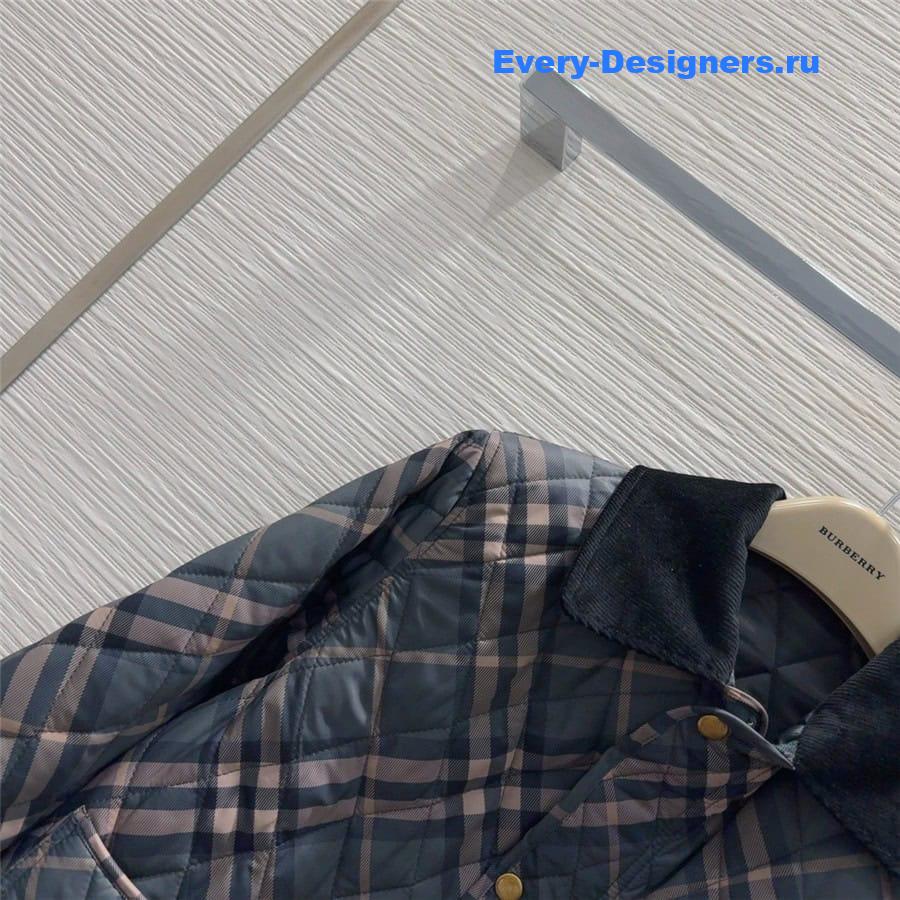 Bv*b*rry classic check jacket