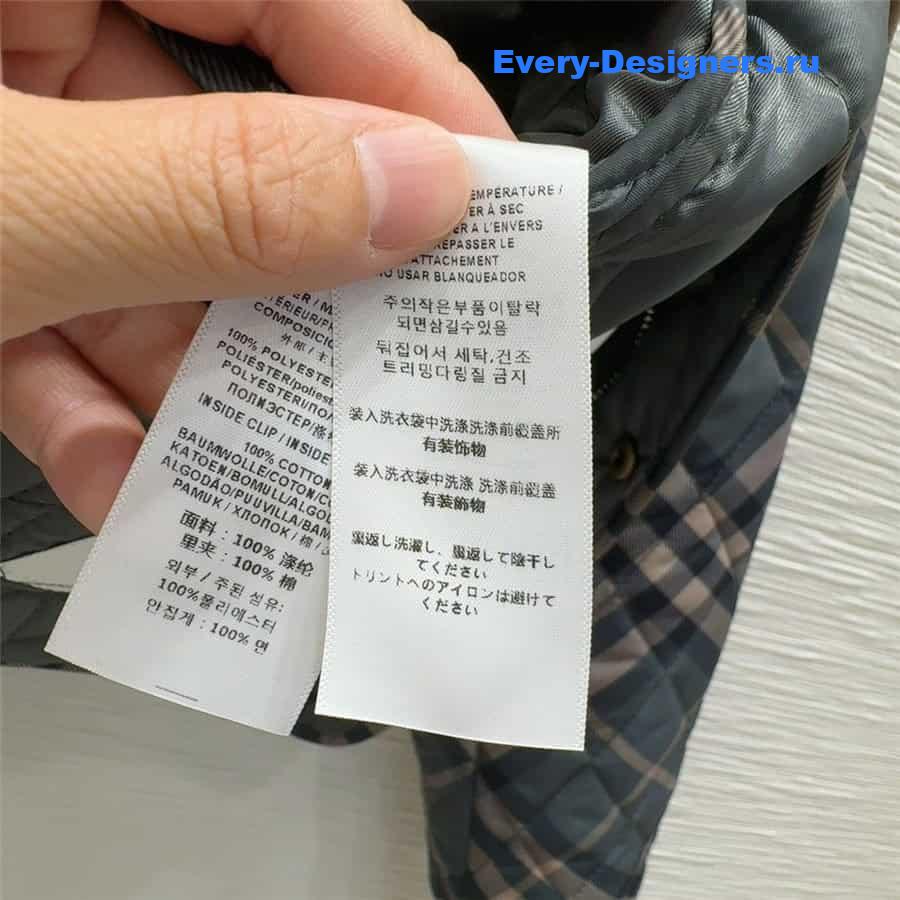 Bv*b*rry classic check jacket