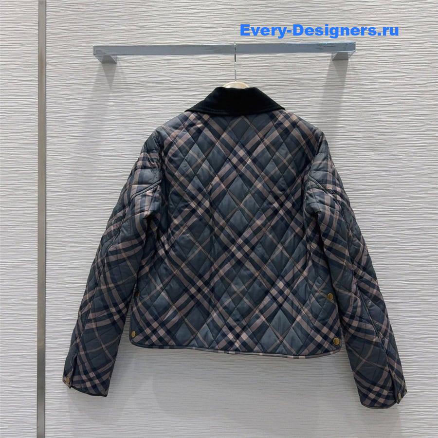Bv*b*rry classic check jacket
