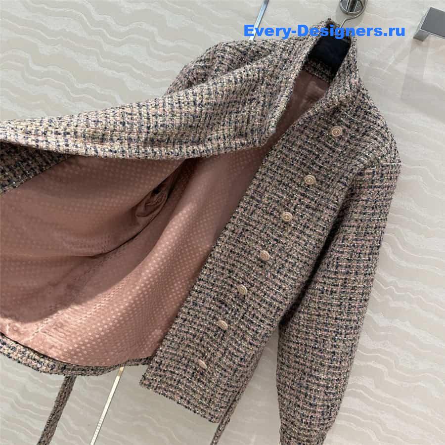 CC Vintage Check Soft Tweed Jacket