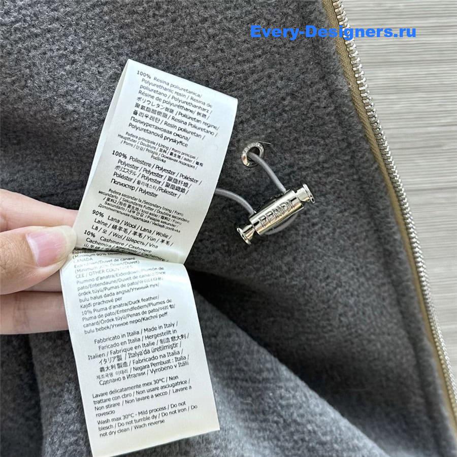 F**di reversible down jacket