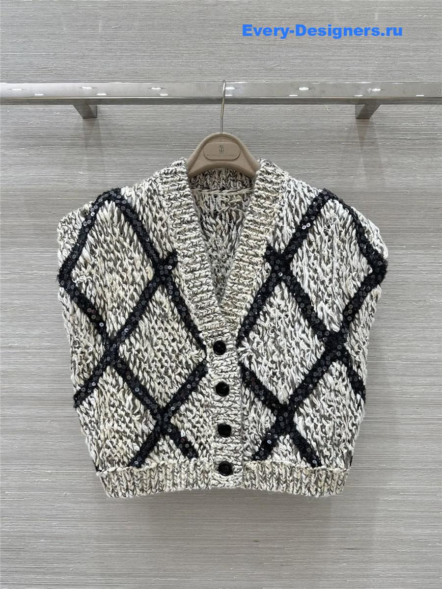 BC Cropped Crochet Vest