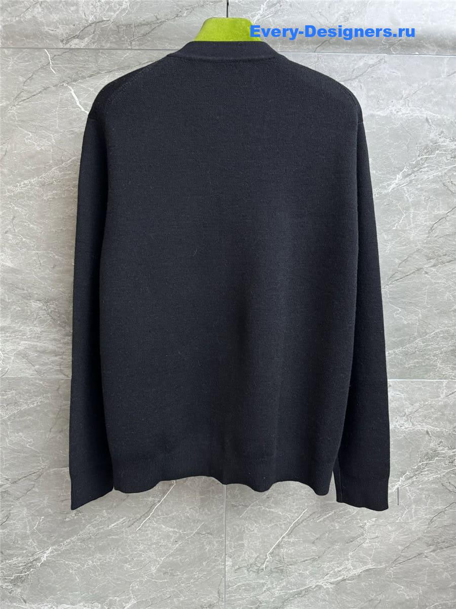 Gvc*1 logo embroidered cardigan