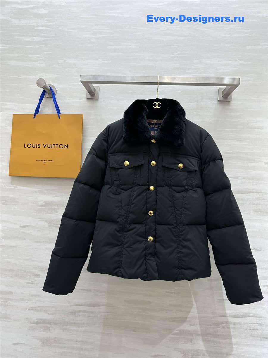 l0vis Vvtt0n lv lapel down jacket