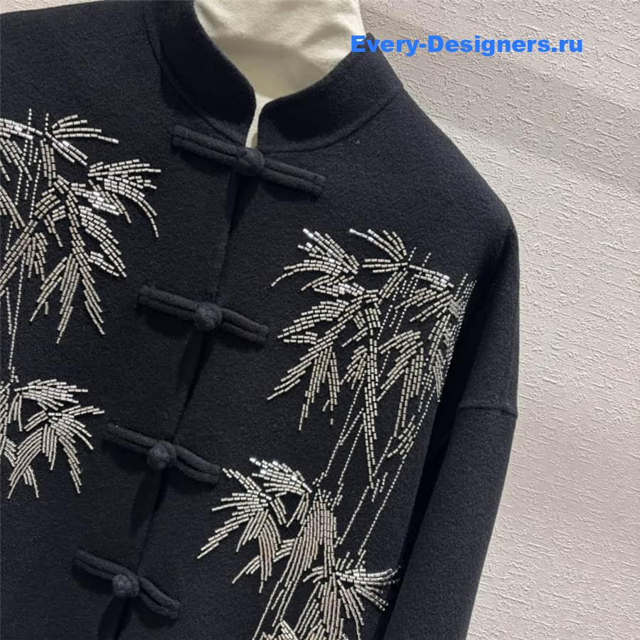 D10r new chinese style cashmere coat