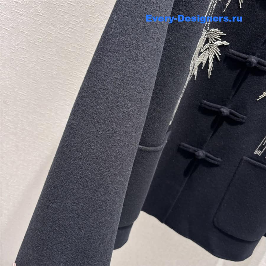 D10r new chinese style cashmere coat