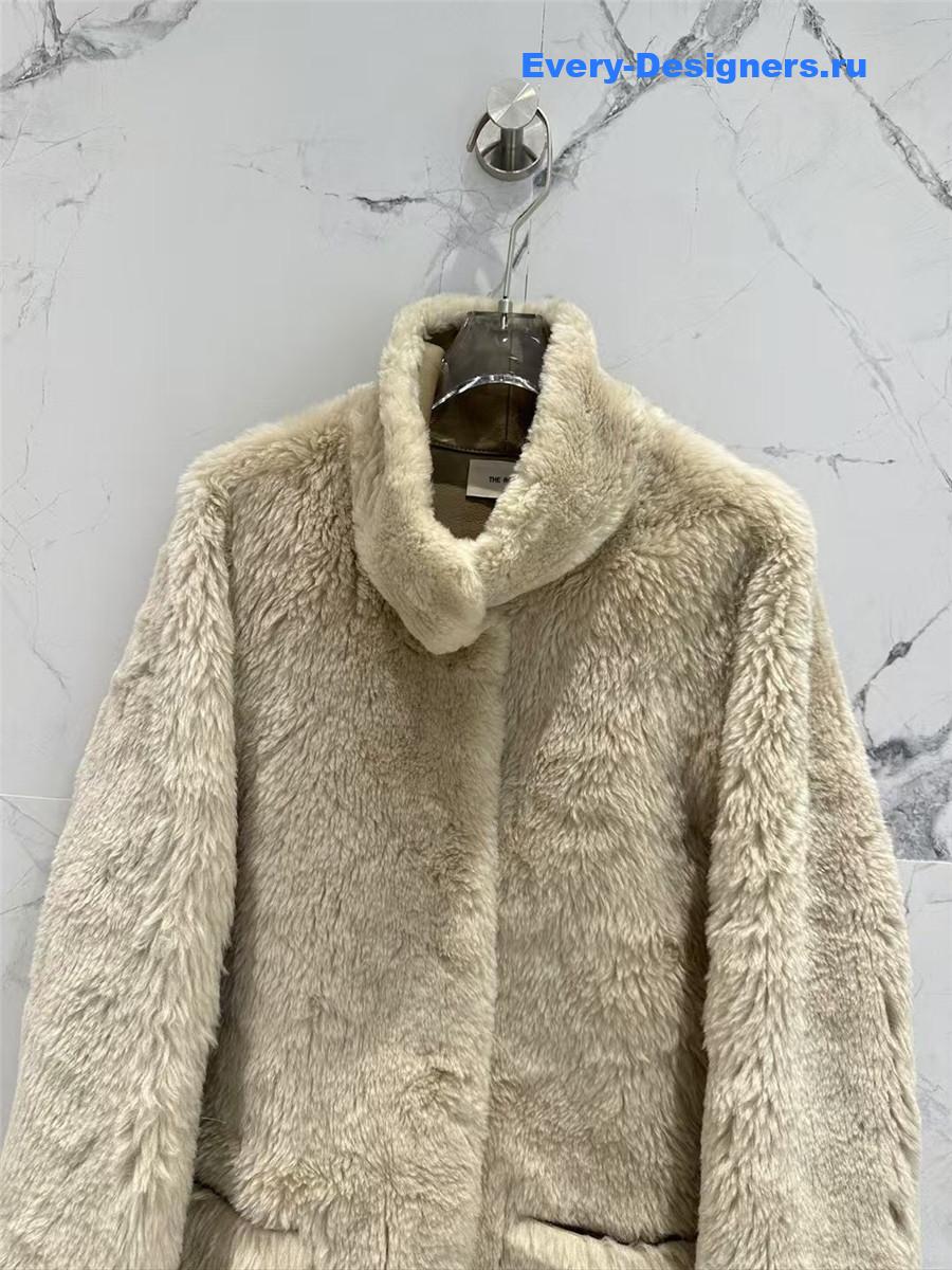 The R0w wool shearling coat