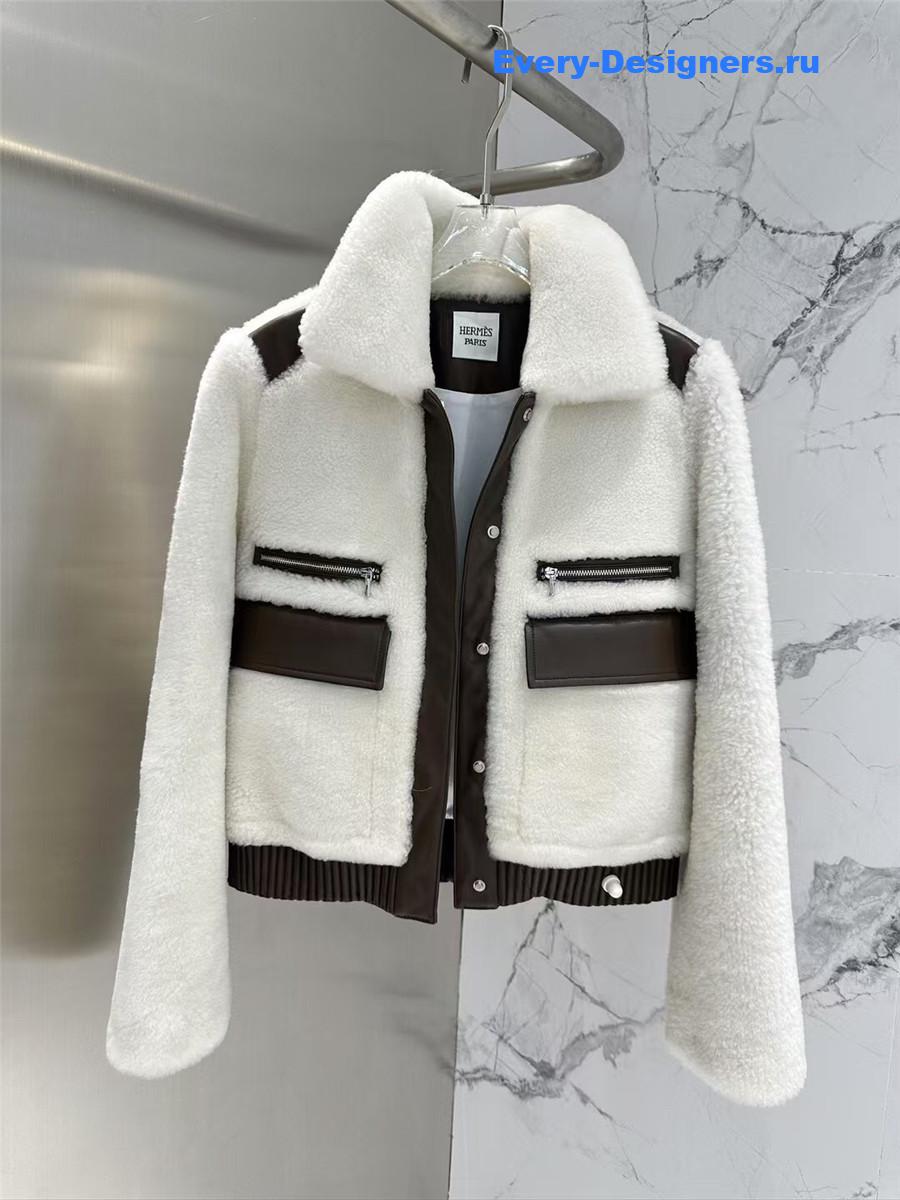 H**me5 sheepskin shearling coat