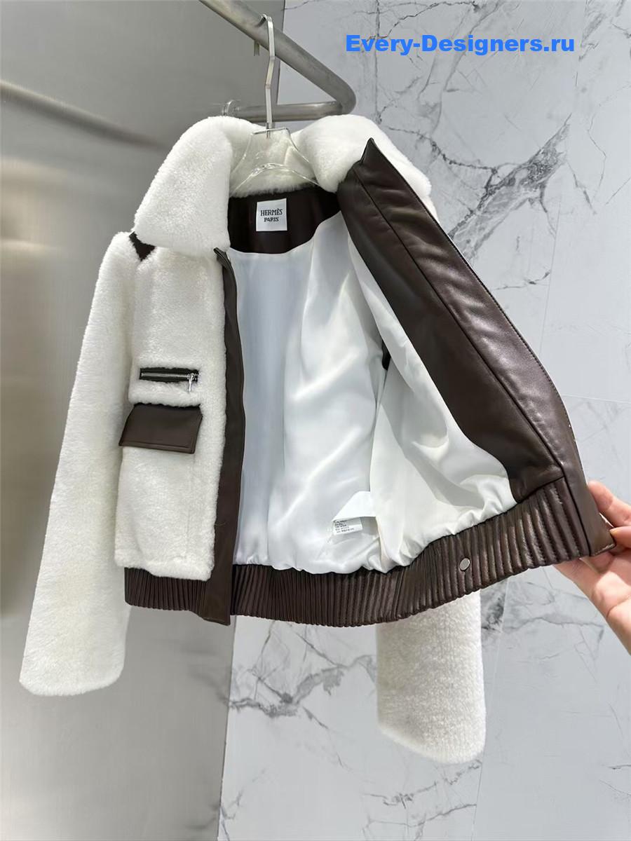 H**me5 sheepskin shearling coat