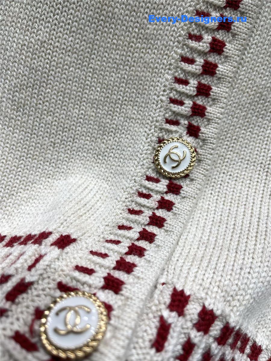 CC Logo Thread Knit Cardigan