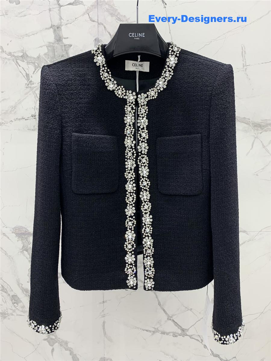 ce1i*e D1am0nd collar suit