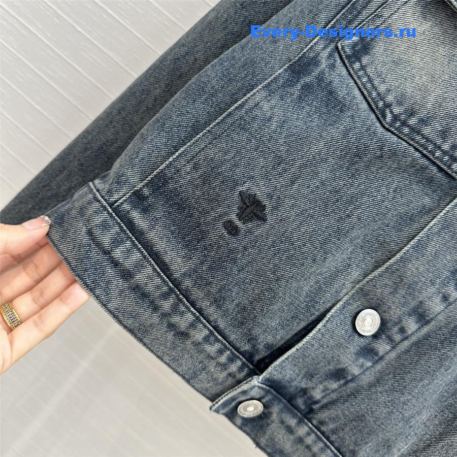 D10r monogram denim jacket small coat