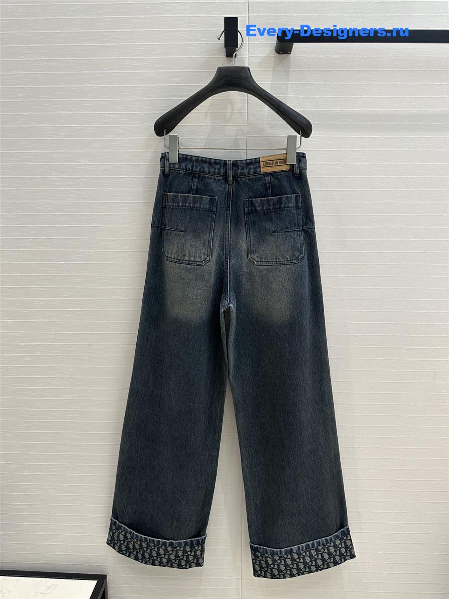 D10r high waist wide leg jeans
