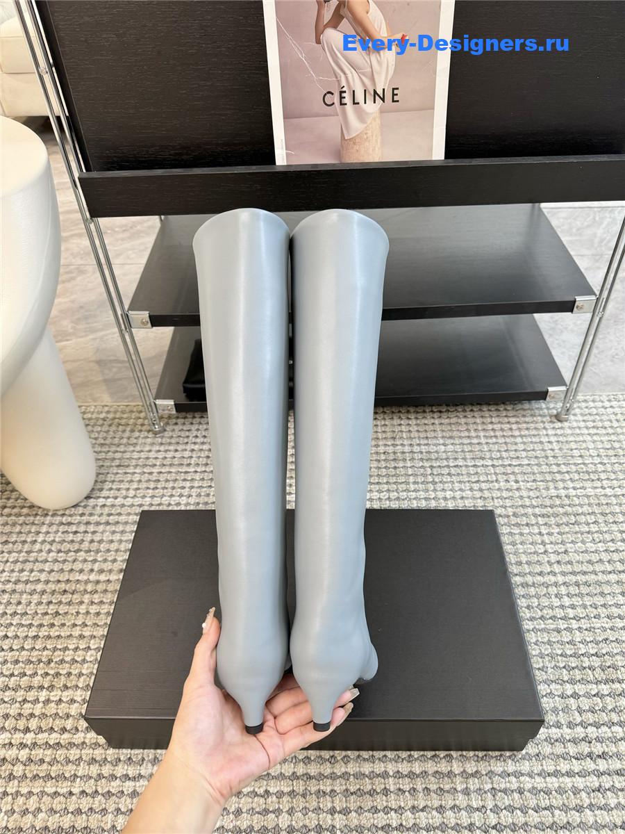 Jil Sander Kitten Heel Knee Boots