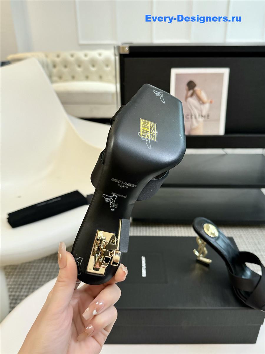 Y51 cross strap Y51 logo high heels