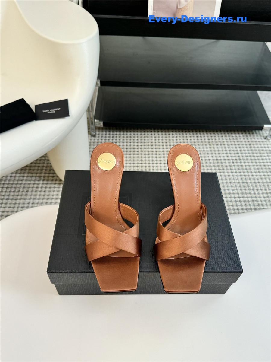 Y51 cross strap Y51 logo high heels