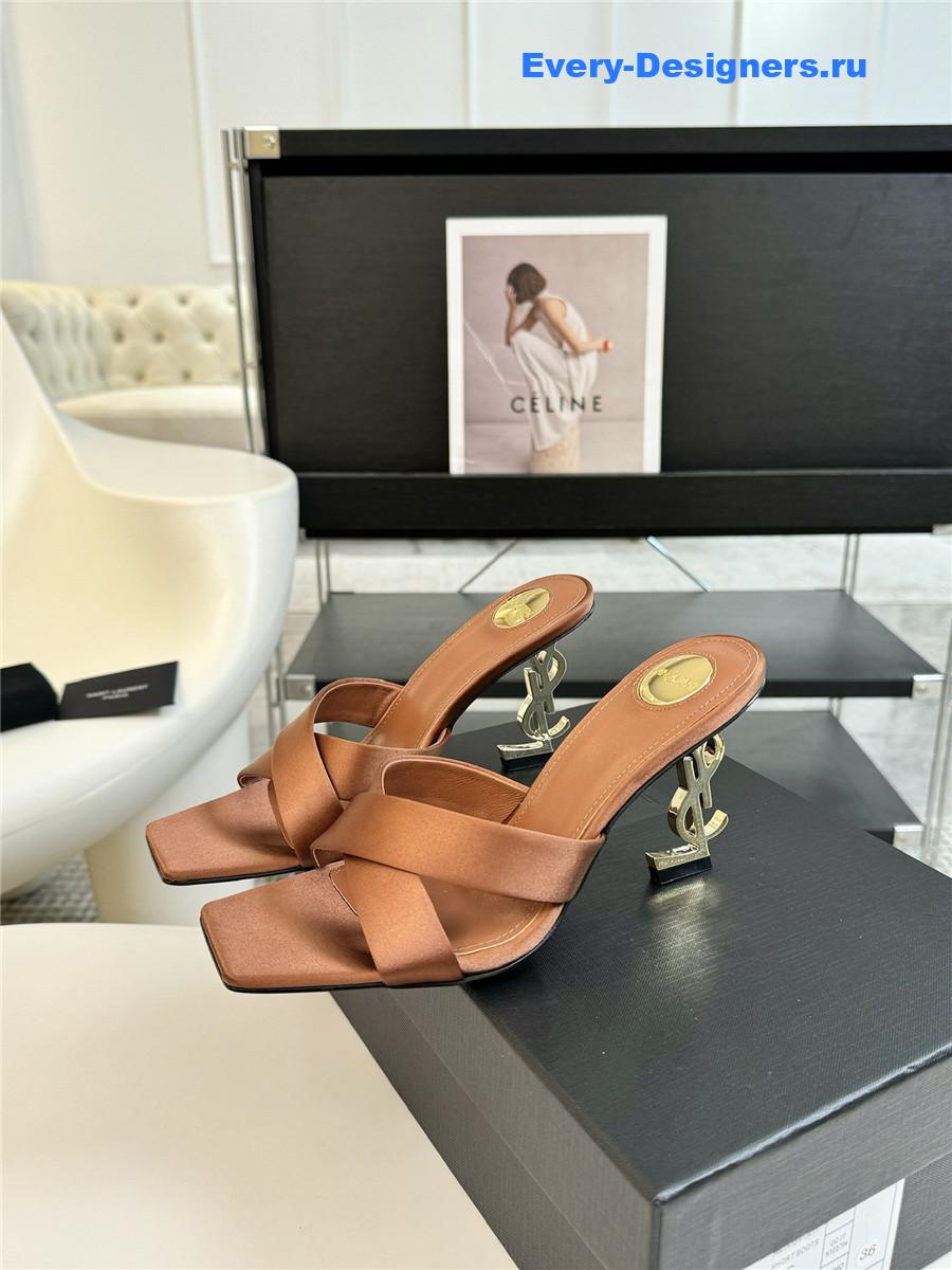 Y51 cross strap Y51 logo high heels