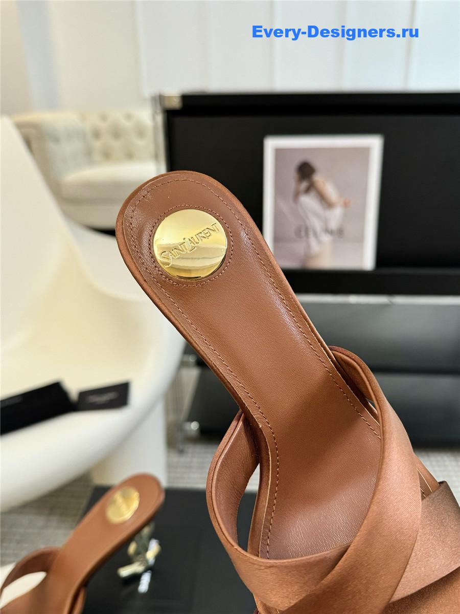 Y51 cross strap Y51 logo high heels