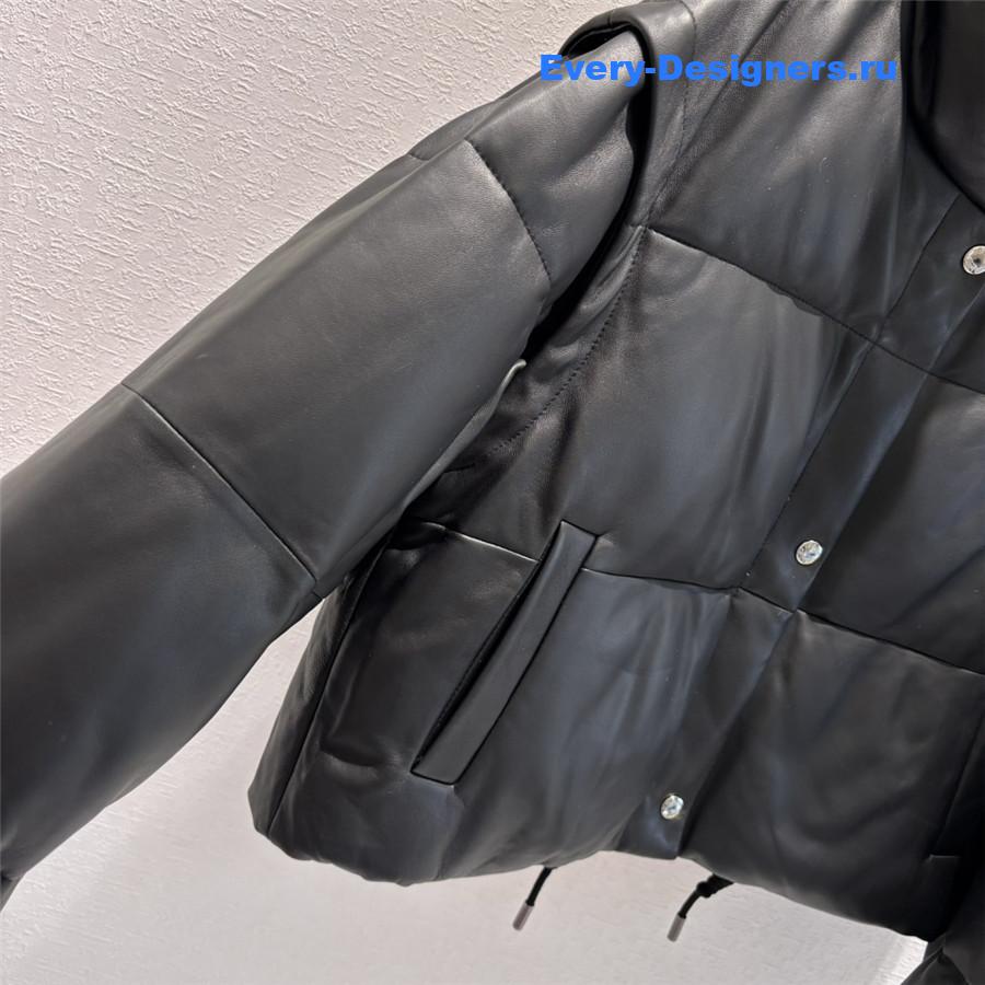 Pra*a sheepskin down jacket