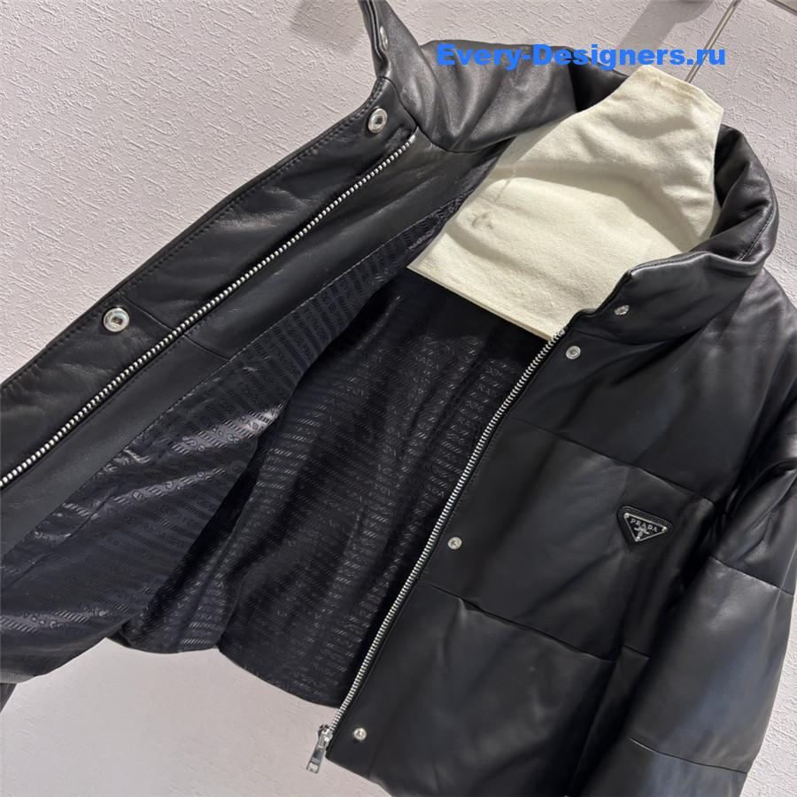 Pra*a sheepskin down jacket