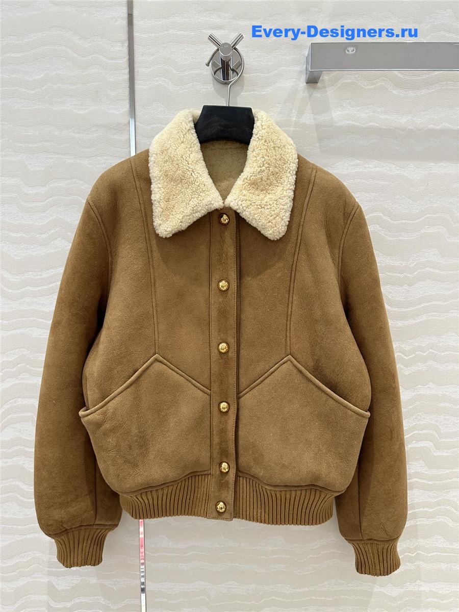 Ce1i*e jacket fur coat