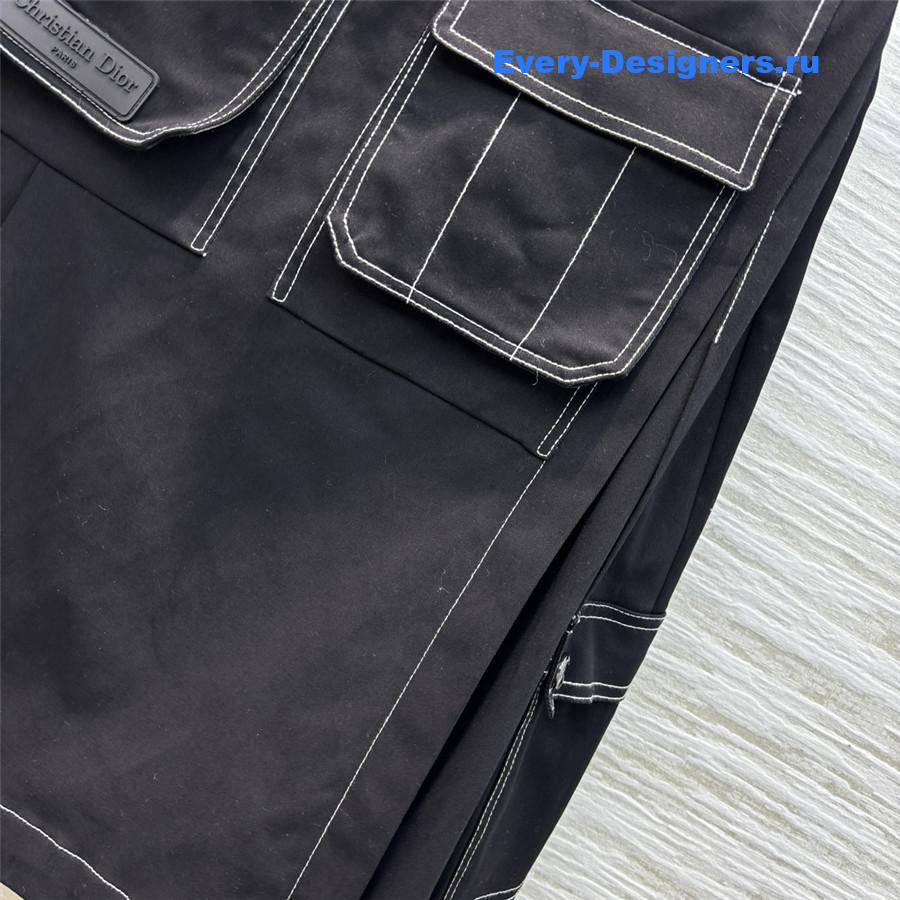 D10r irregular loose casual skirt