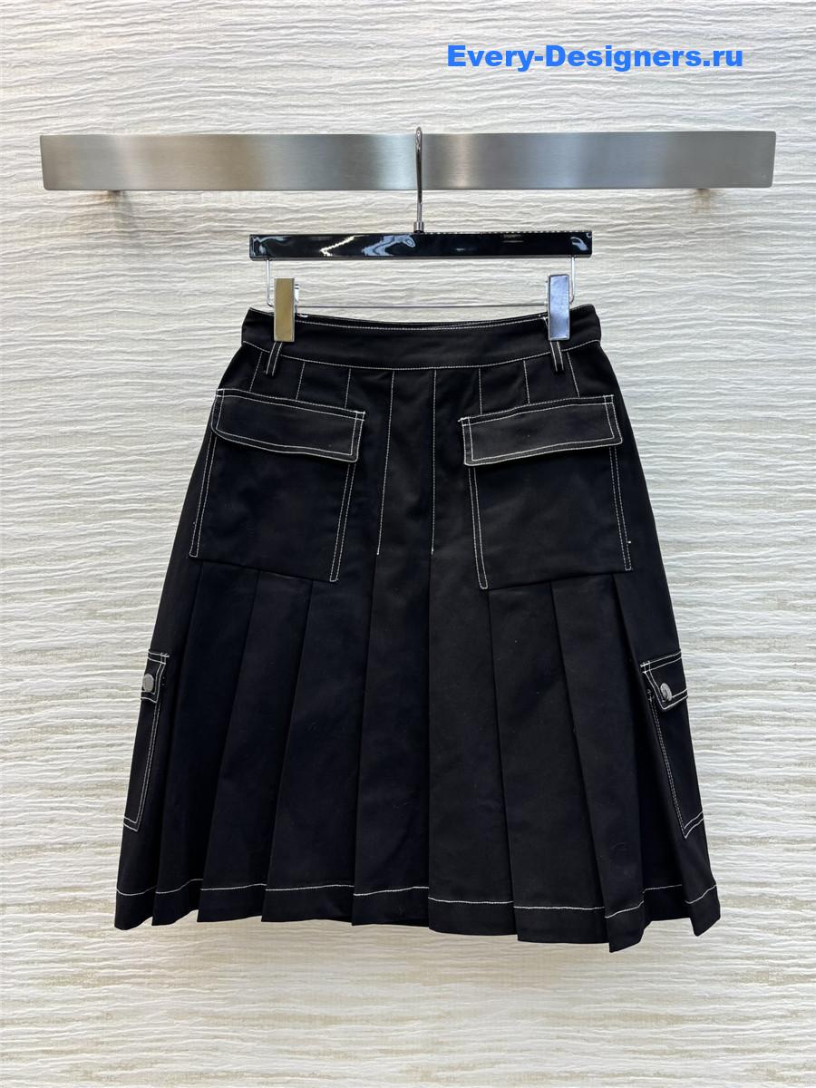 D10r irregular loose casual skirt