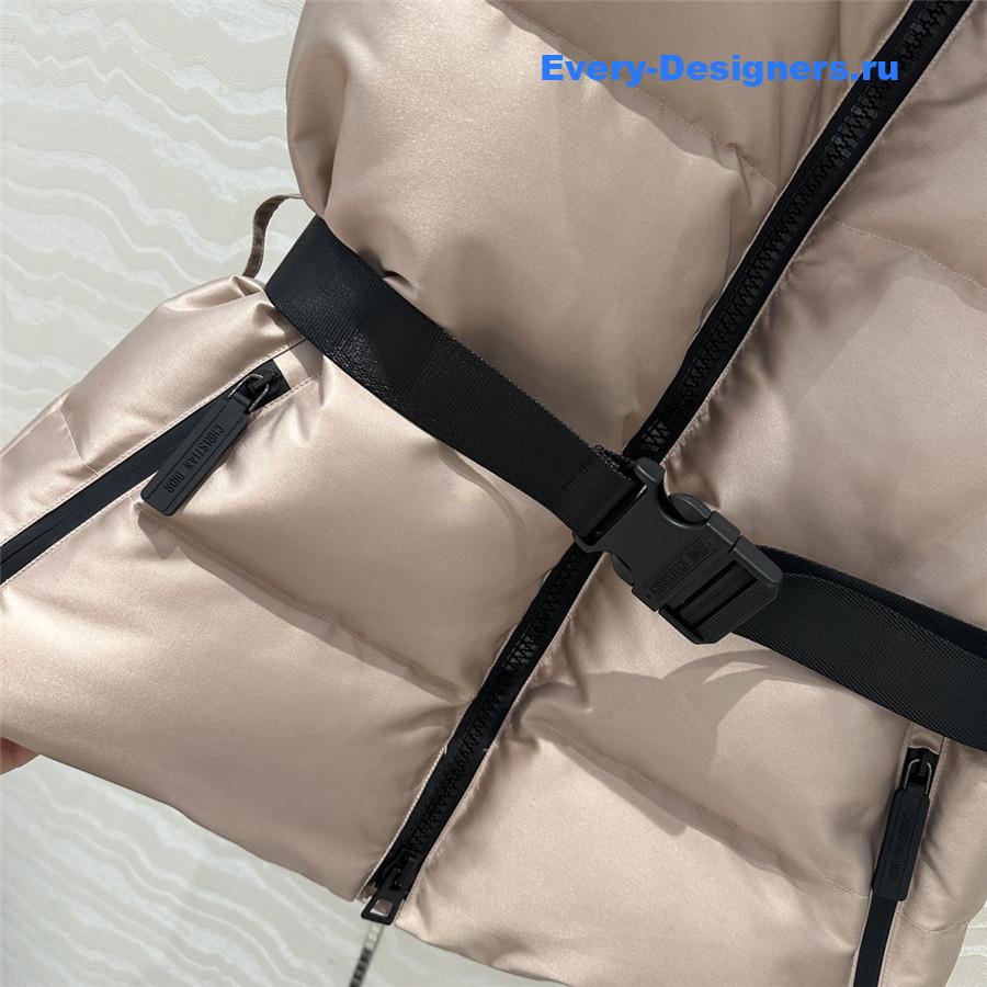 D10r jacket down cotton puffer vest