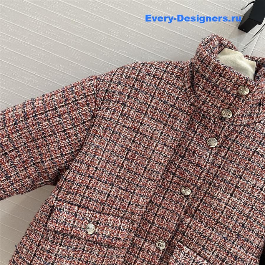 CC Check Puffer Jacket