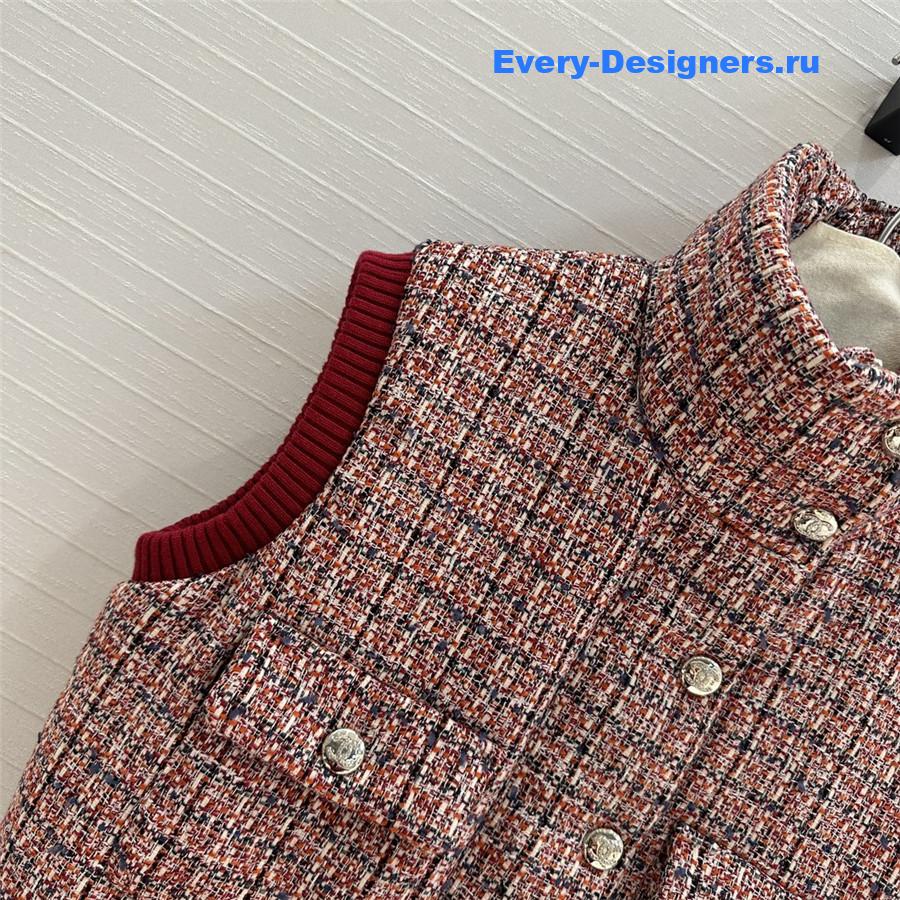 CC Check Padded Vest