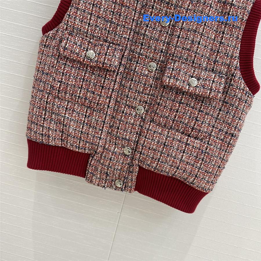 CC Check Padded Vest