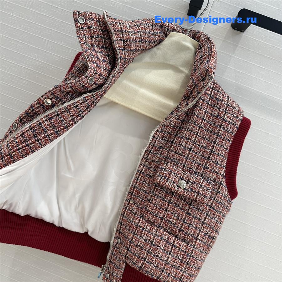 CC Check Padded Vest