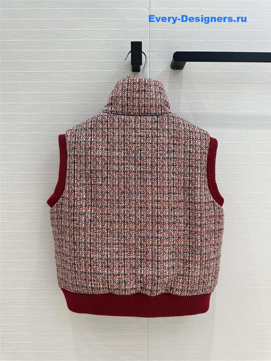 CC Check Padded Vest