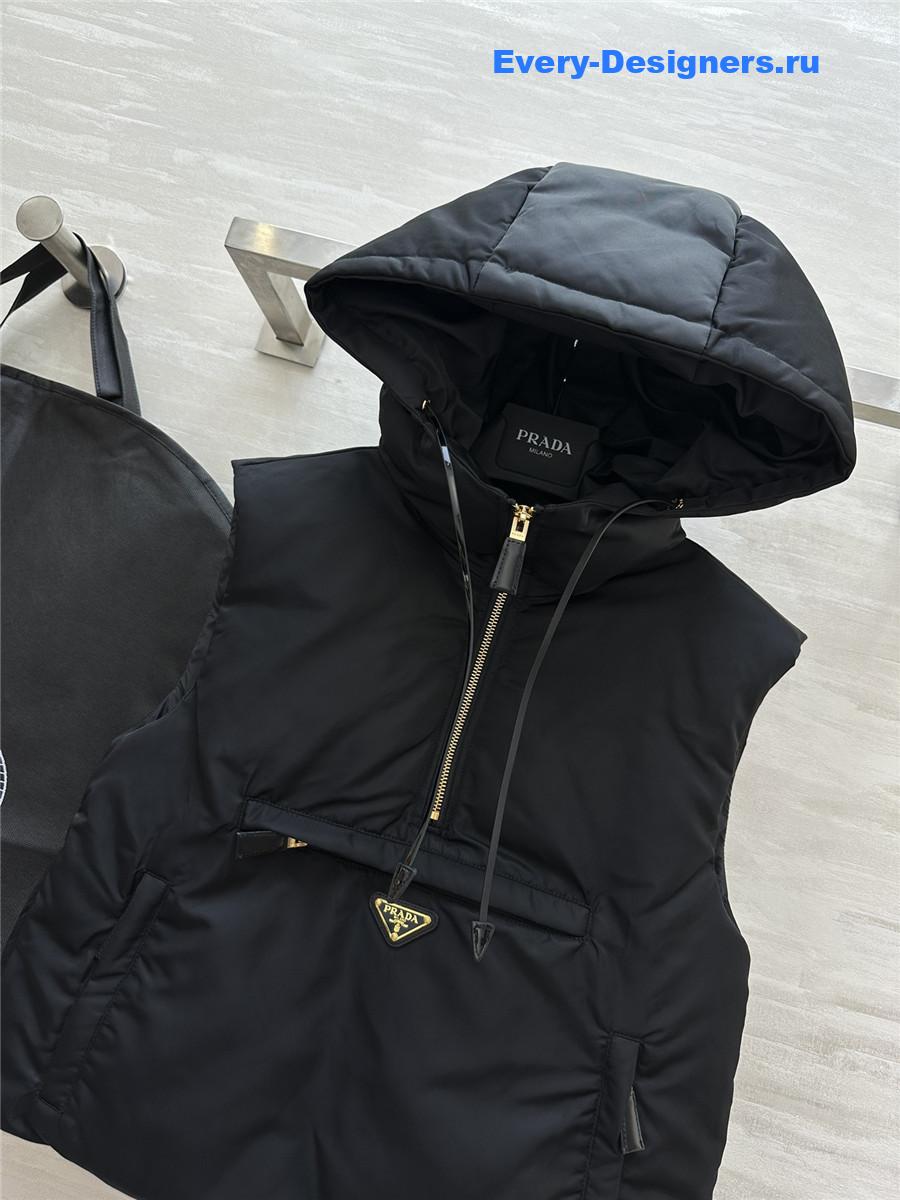 Pra*a hooded down vest