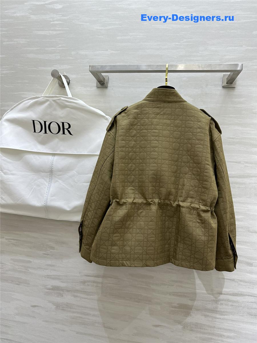 D10r drawstring waist stand collar coat