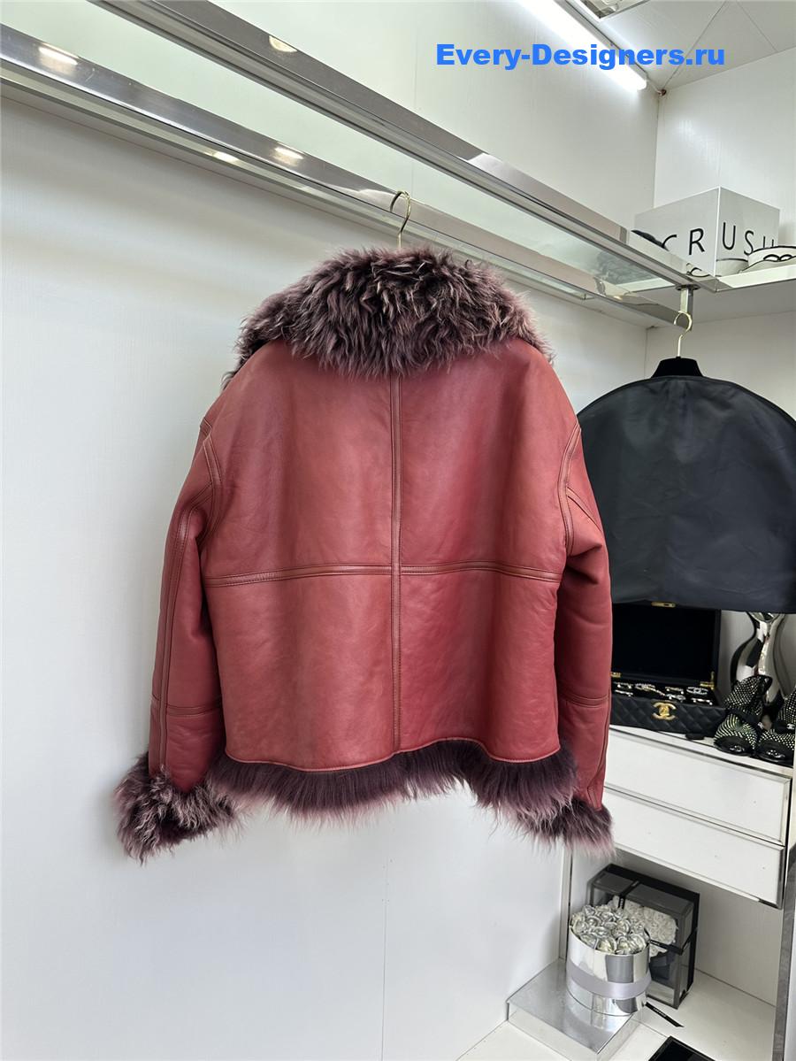 H**me5 shearling coat