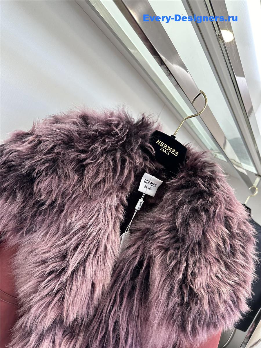 H**me5 shearling coat