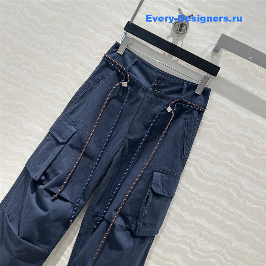 M1um1u cargo pocket straight pants