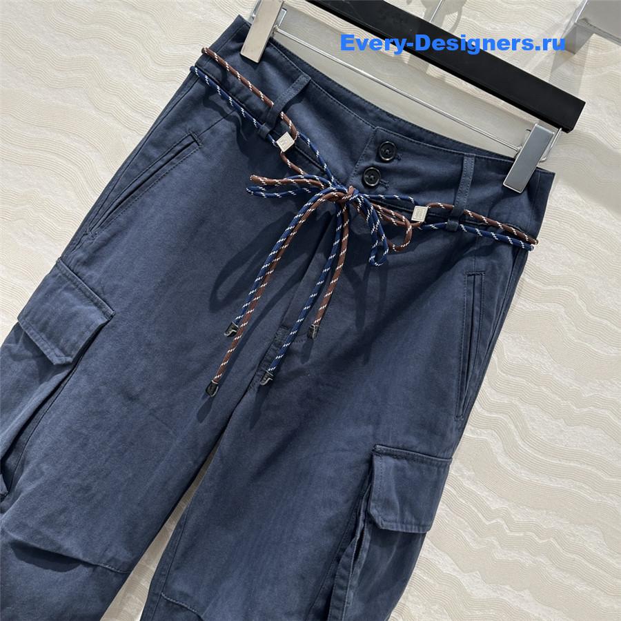 M1um1u cargo pocket straight pants