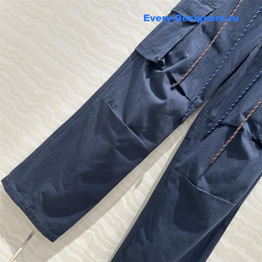 M1um1u cargo pocket straight pants
