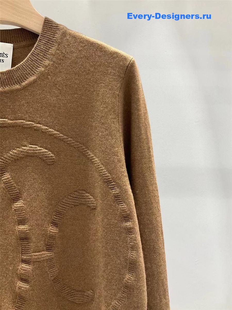 H**me5 h lift cashmere sweater brown