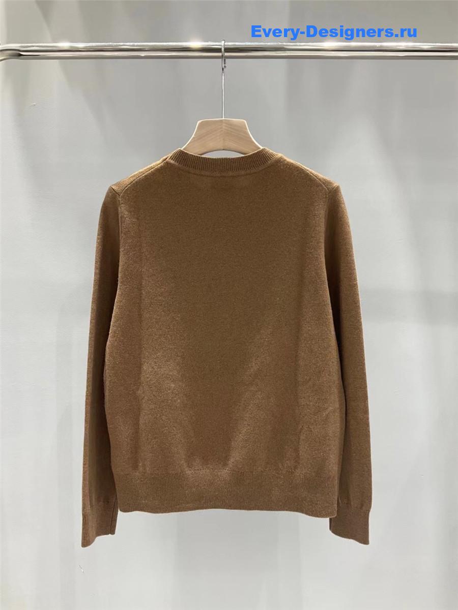 H**me5 h lift cashmere sweater brown