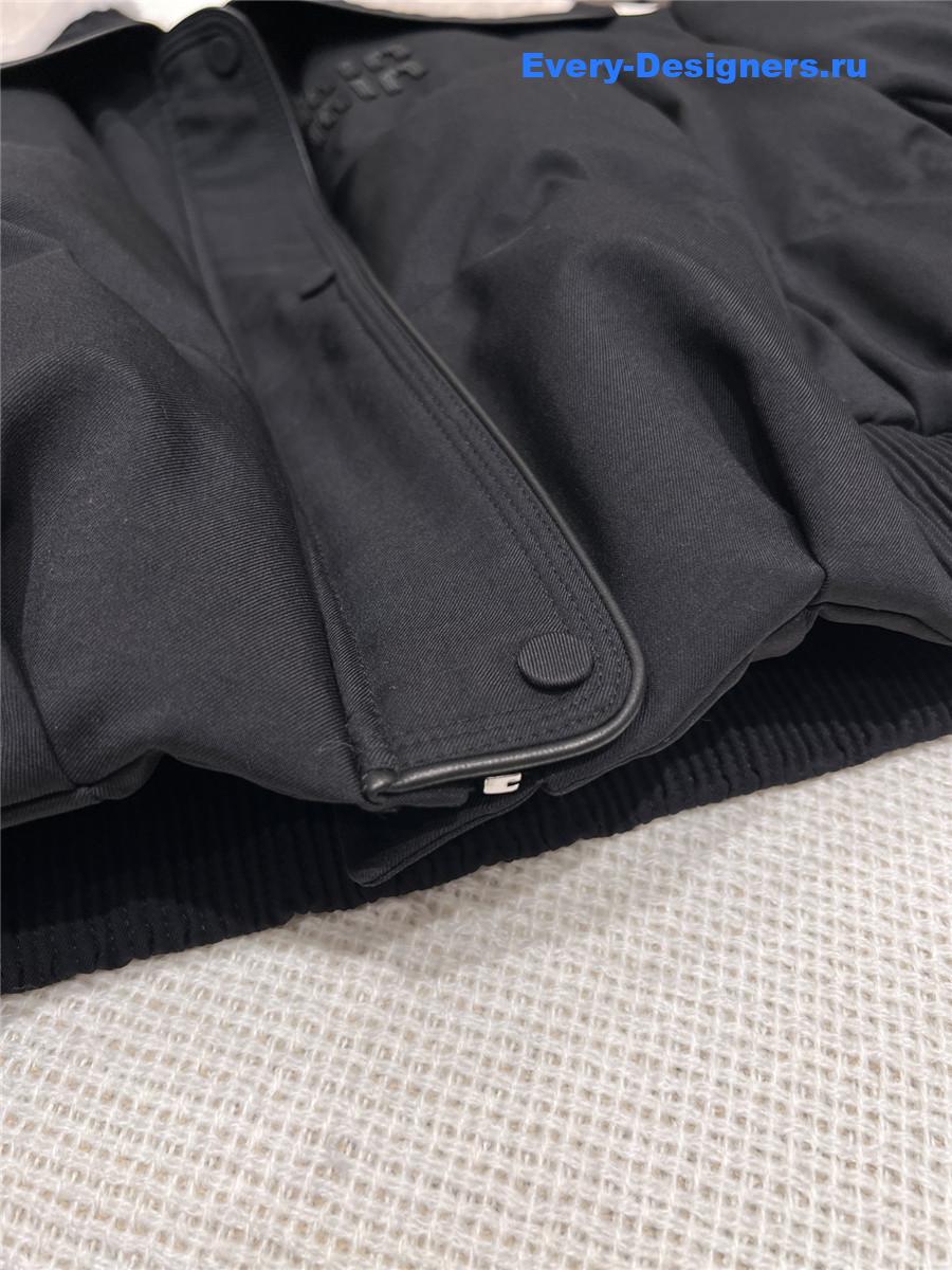 M1um1u lambswool down jacket